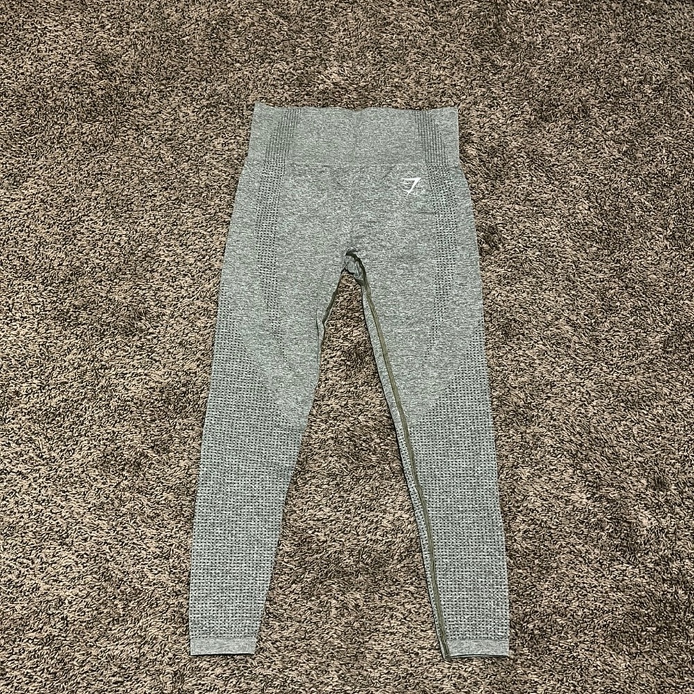 Green Gymshark Vital Seamless Leggings